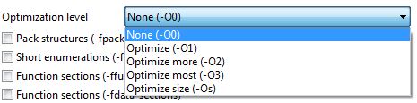 obrázek IDE-Eclipse-optimization-level