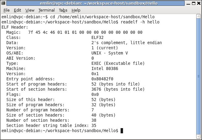 obrázek vypis-readelf-x86